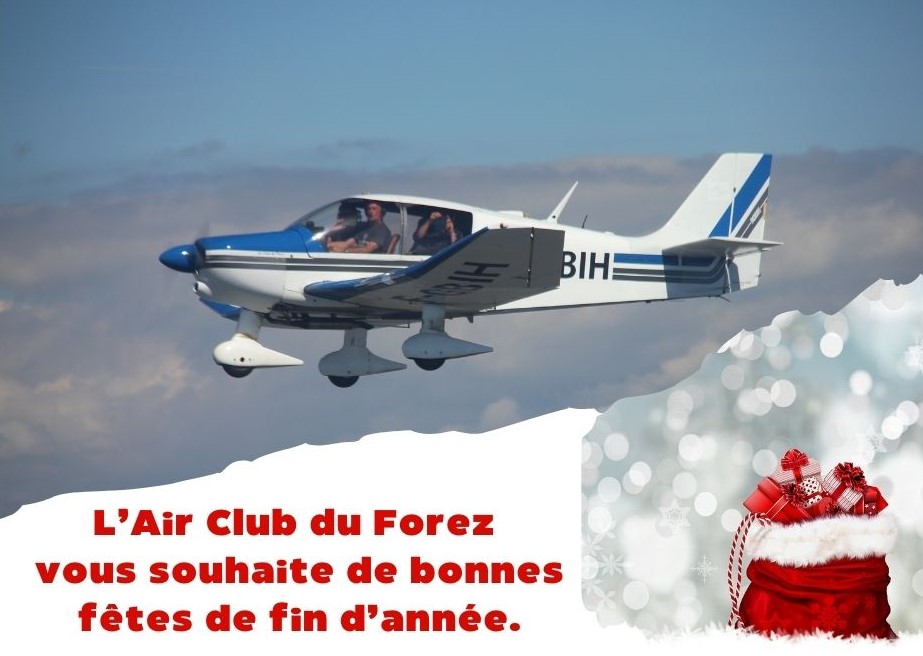 L'Air Club du Forez vous souhaite de joyeuses fêtes.